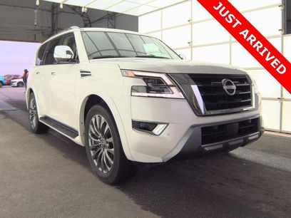 Certified 2023 Nissan Armada Platinum w/ Captain's Chairs Package