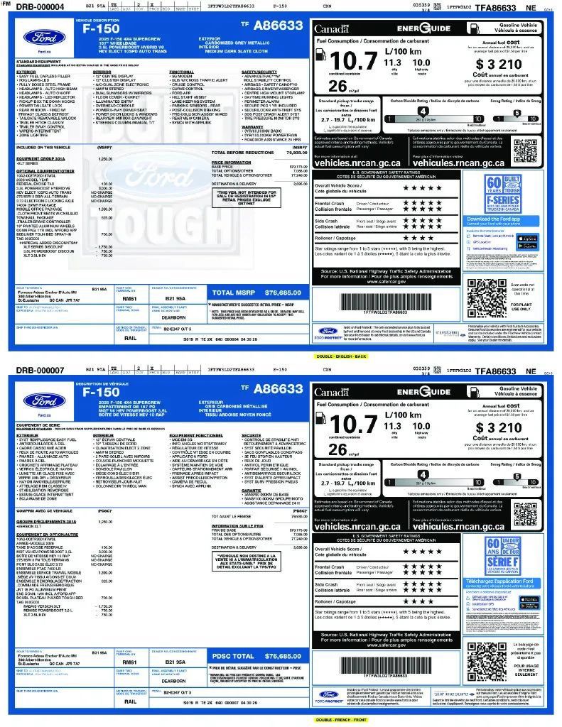 Used 2026 Ford F150 XLT w/ Mobile Office Package AWD/4WD image 2