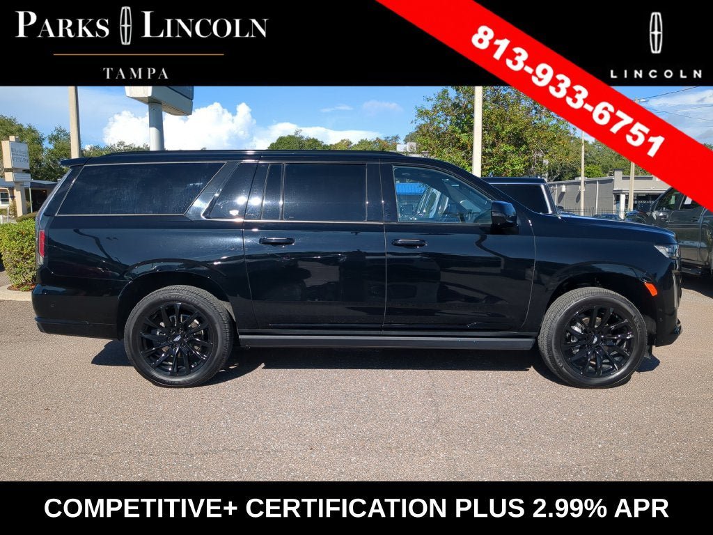 Used 2023 Cadillac Escalade ESV Sport Platinum w/ LPO, ONYX Package AWD/4WD image 3