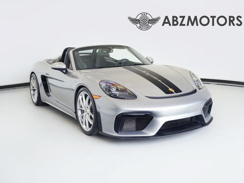 Used 2021 Porsche 718 Boxster Spyder RWD image 1