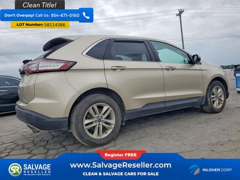 Used 2017 Ford Edge SEL w/ Equipment Group 201A FWD image 4