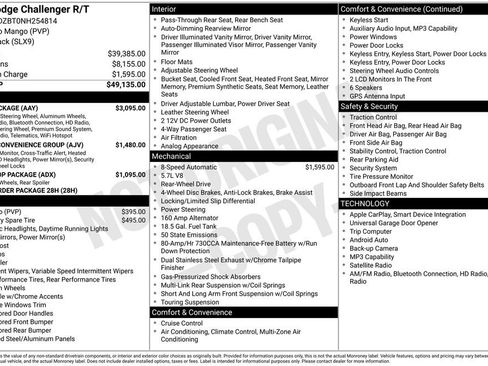 Used 2022 Dodge Challenger R/T w/ Plus Package RWD image 4