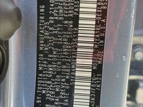 Certified 2025 Toyota Corolla LE image 37