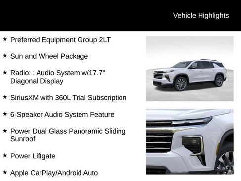 New 2026 Chevrolet Traverse LT image 27