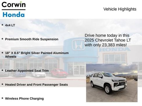 Used 2025 Chevrolet Tahoe LT image 6