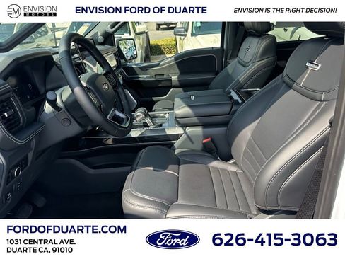New 2025 Ford F150 Lightning Platinum w/ Dark Elements Package image 13