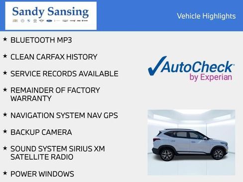 Used 2021 Kia Seltos SX w/ SX Sunroof Package AWD/4WD image 6