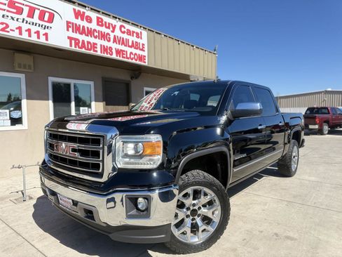 Used 2015 GMC Sierra 1500 SLT w/ SLT Crew Cab Value Package AWD/4WD image 8