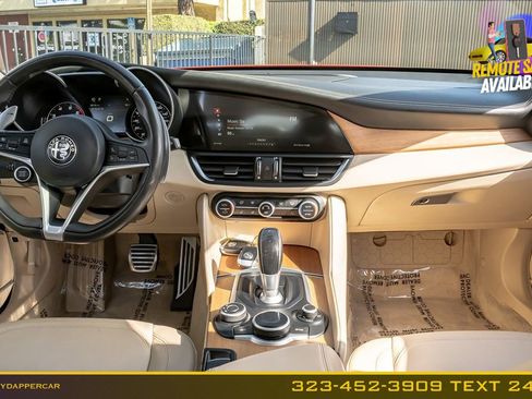 Used 2018 Alfa Romeo Giulia Ti w/ Quick Order Package 22Z Lusso RWD image 21