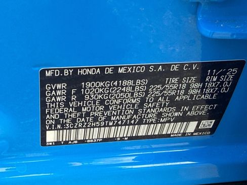 New 2026 Honda HR-V Sport image 33