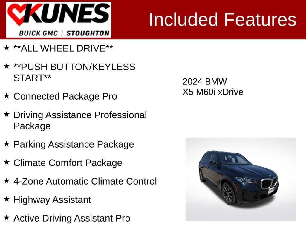 Used 2024 BMW X5 M60i AWD/4WD image 4