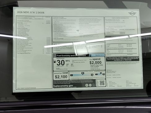 New 2026 MINI Cooper John Cooper Works image 27