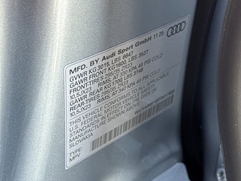 New 2026 Audi RS Q8 performance image 25