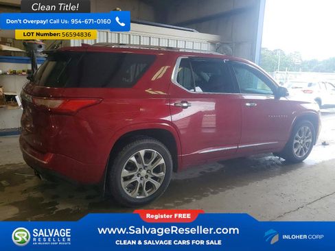 Used 2018 Chevrolet Traverse Premier w/ Driver Confidence II Package FWD image 4
