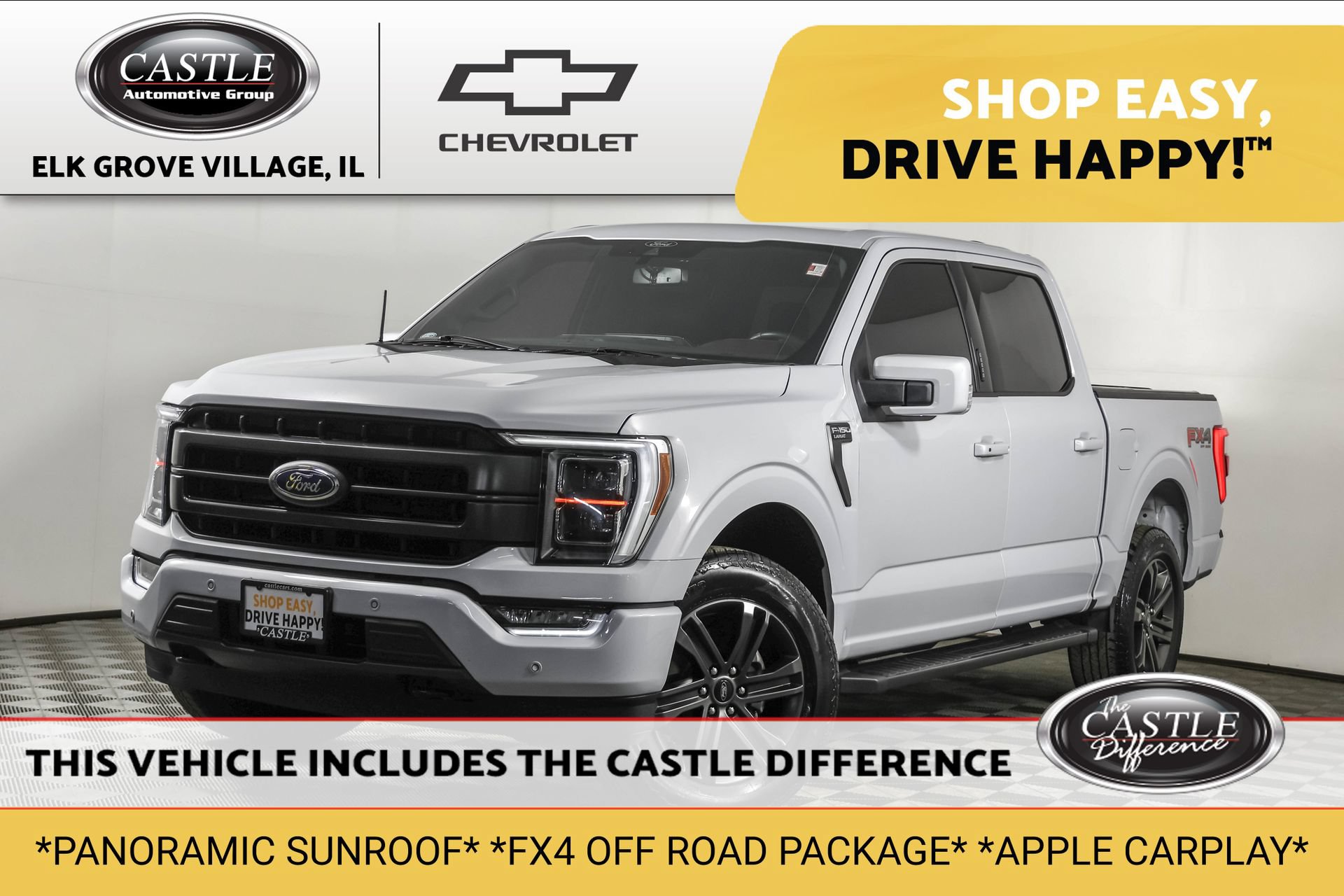 Used 2022 Ford F150 Lariat w/ Equipment Group 502A High AWD/4WD image 1