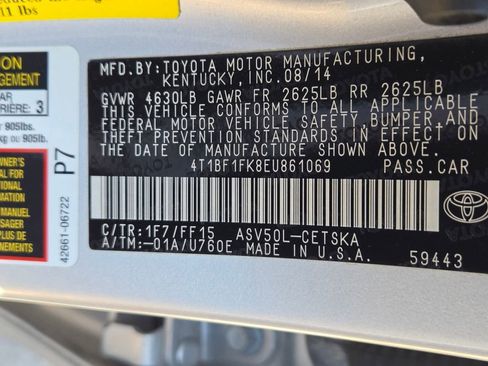 Used 2014 Toyota Camry SE image 10