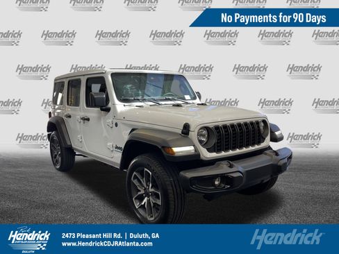 Used 2025 Jeep Wrangler Sport S image 1