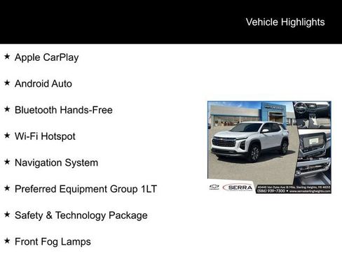 Certified 2025 Chevrolet Equinox LT w/ Safety and Technology Package FWD image 4