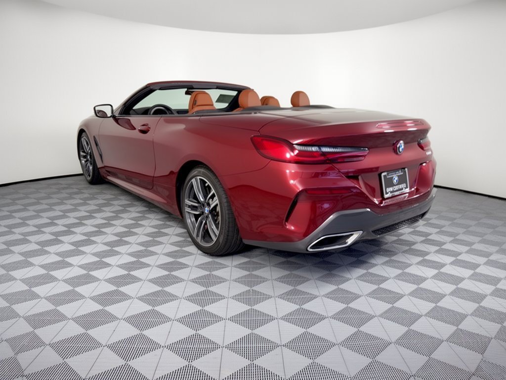 Certified 2022 BMW 840i Convertible w/ Comfort Seating Package RWD image 3