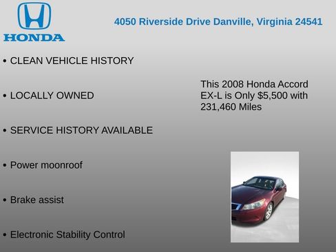 Used 2008 Honda Accord EX-L image 7