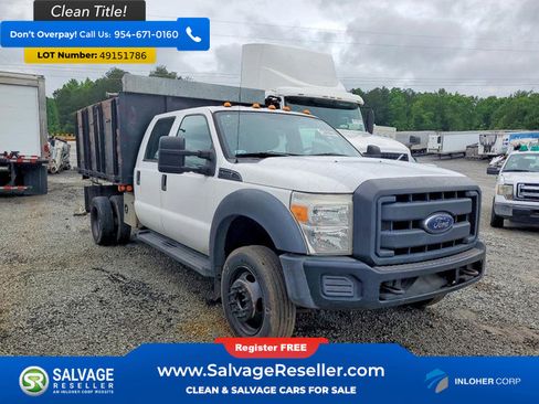 Used 2015 Ford F450 XL w/ Snow Plow Prep Package RWD image 5
