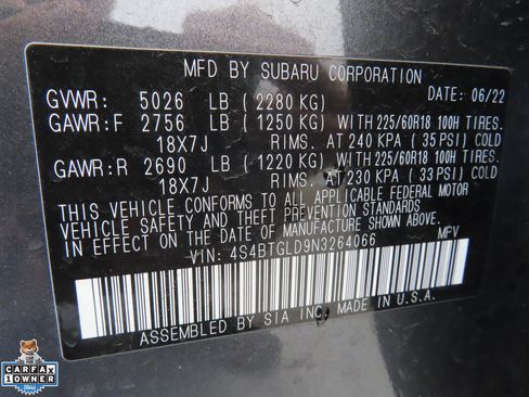 Used 2022 Subaru Outback Onyx Edition XT AWD/4WD image 24