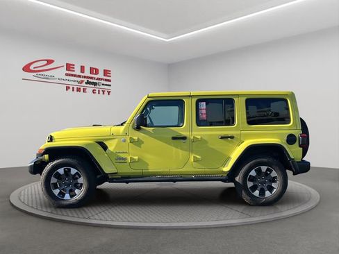 Used 2022 Jeep Wrangler Unlimited Sahara w/ LED Lighting Group image 2