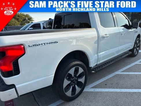 Used 2023 Ford F150 Lightning Platinum AWD/4WD image 3