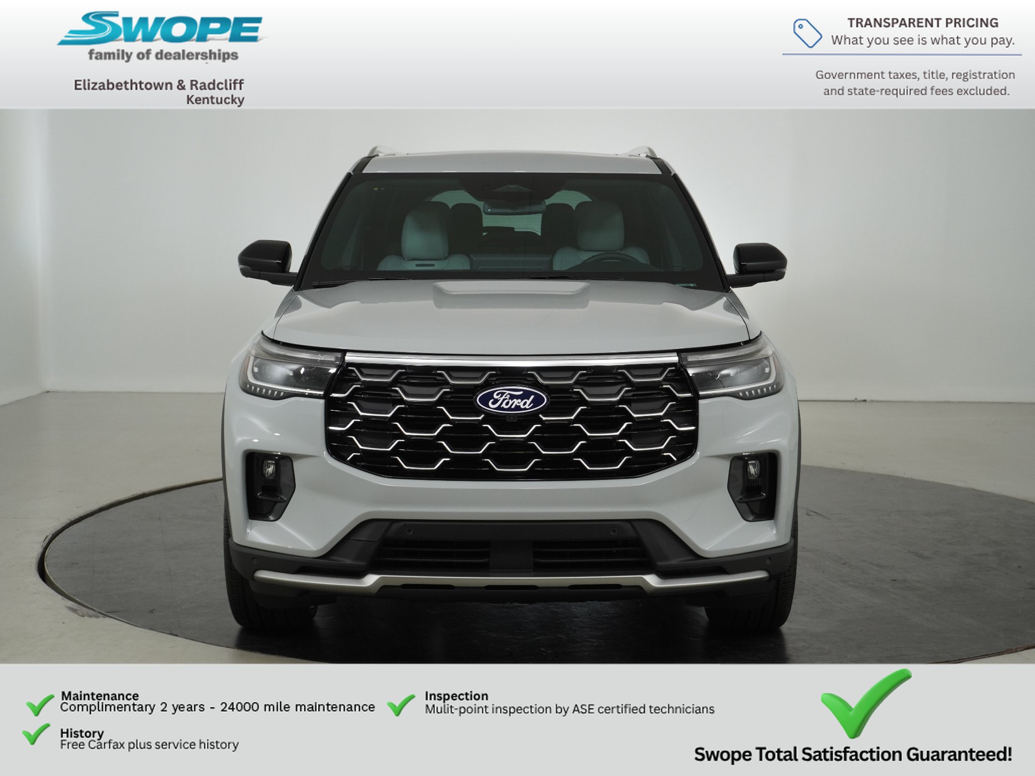 New 2027 Ford Explorer Platinum w/ 3.0L Ultimate Package AWD/4WD image 8