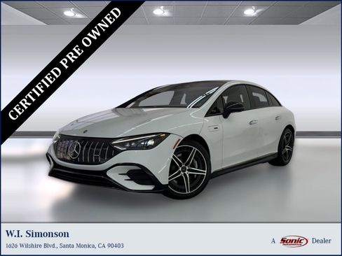 Certified 2023 Mercedes-Benz EQE AMG 4MATIC Sedan image 1