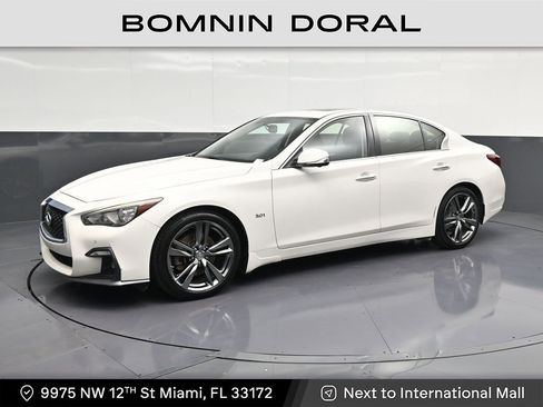 Used 2019 INFINITI Q50 Signature Edition w/ Cargo Package (L96) RWD image 1