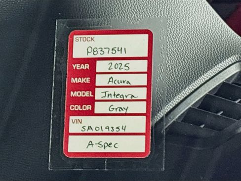 Used 2025 Acura Integra A-Spec FWD image 25
