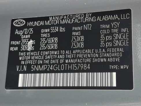 Used 2026 Hyundai Santa Fe SEL FWD image 24