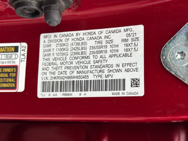 Used 2021 Honda CR-V Touring image 30