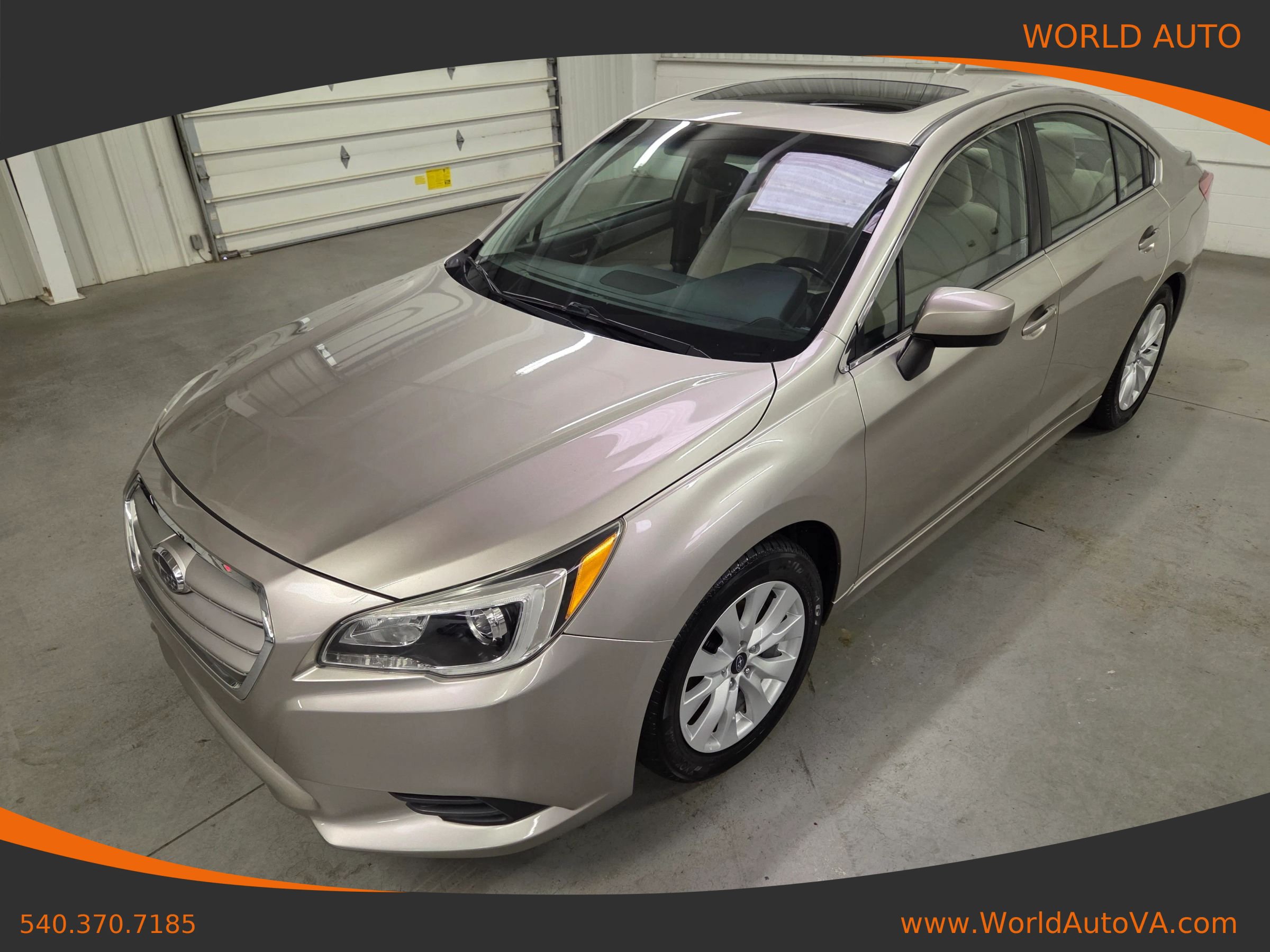 Used 2017 Subaru Legacy 2.5i Premium w/ Moonroof Package AWD/4WD image 1