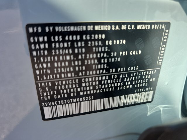 Certified 2026 Volkswagen Taos SEL AWD/4WD image 25