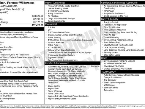Used 2022 Subaru Forester Wilderness image 6