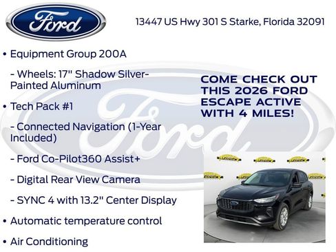 New 2026 Ford Escape Active w/ Tech Pack #1 FWD image 15