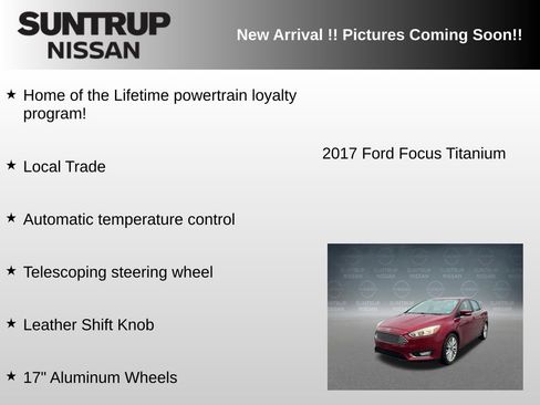 Used 2017 Ford Focus Titanium FWD image 6