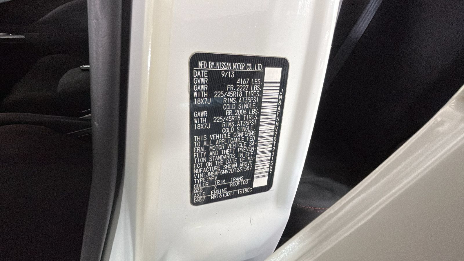 Used 2013 Nissan Juke NISMO AWD/4WD image 12