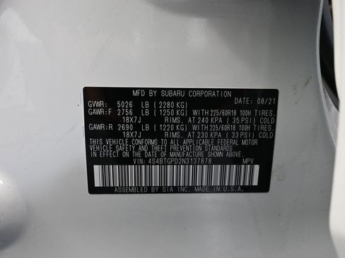 Used 2022 Subaru Outback Touring XT AWD/4WD image 52