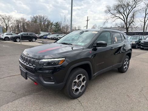 Used 2022 Jeep Compass Trailhawk w/ Trailhawk Elite Group image 1