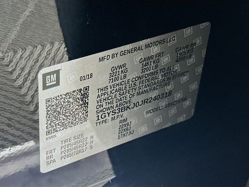 Used 2018 Cadillac Escalade Luxury image 12