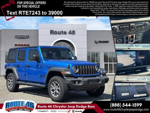 Used 2025 Jeep Wrangler Unlimited Sport AWD/4WD image 1