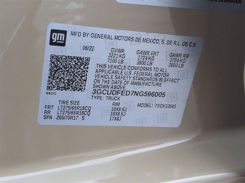 Certified 2022 Chevrolet Silverado 1500 LT Trail Boss w/ LT Trail Boss Premium Package image 34