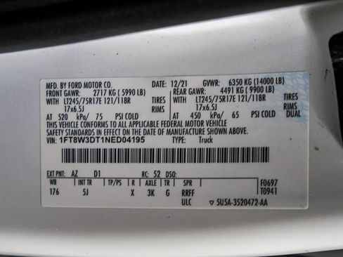 Used 2022 Ford F350 Lariat w/ Lariat Ultimate Package image 63