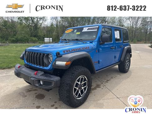 Used 2024 Jeep Wrangler Unlimited Rubicon AWD/4WD image 1