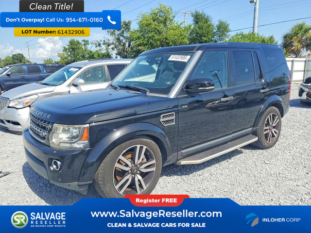 Used 2015 Land Rover LR4 HSE AWD/4WD image 1