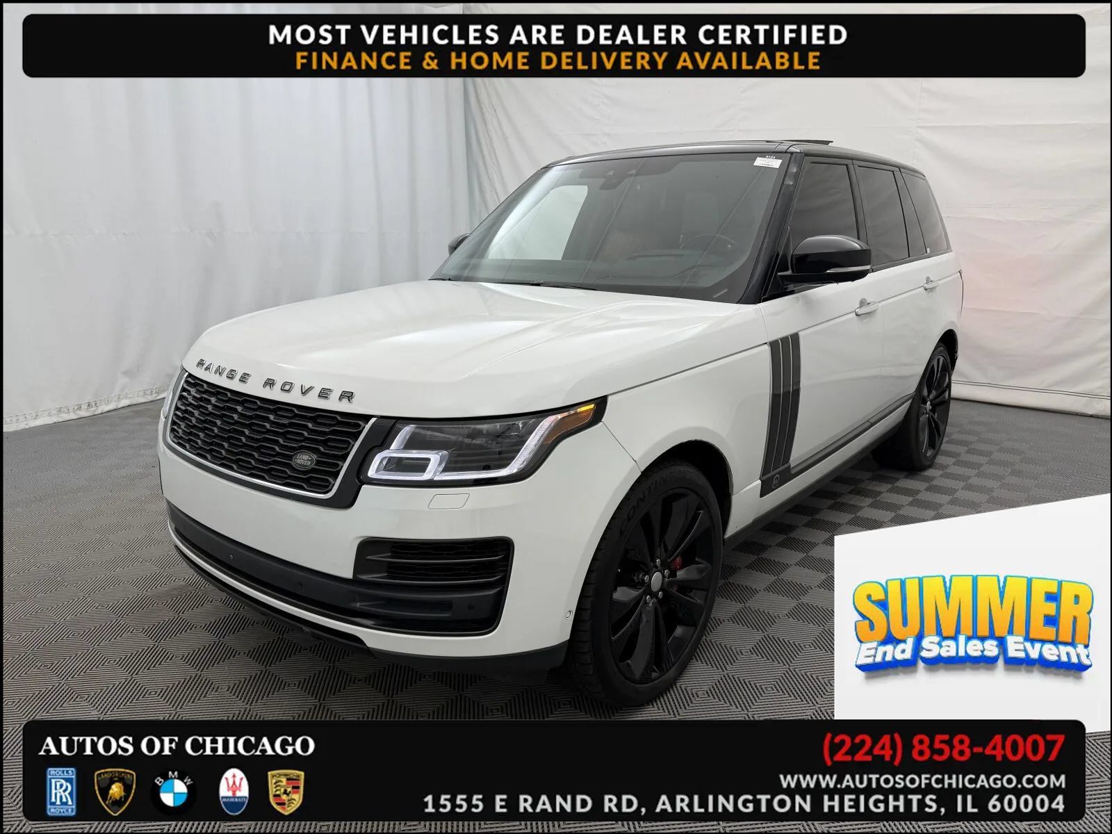 Used 2018 Land Rover Range Rover SV Autobiography Dynamic AWD/4WD image 1