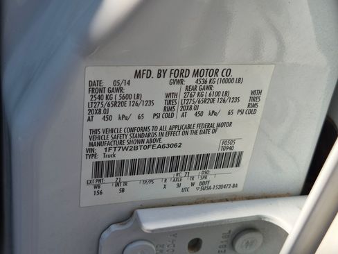 Used 2015 Ford F250 Lariat w/ Lariat Ultimate Package AWD/4WD image 34